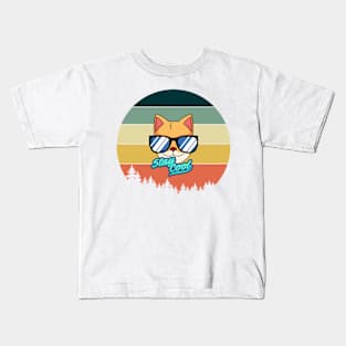 Stay Cool Cat Kids T-Shirt